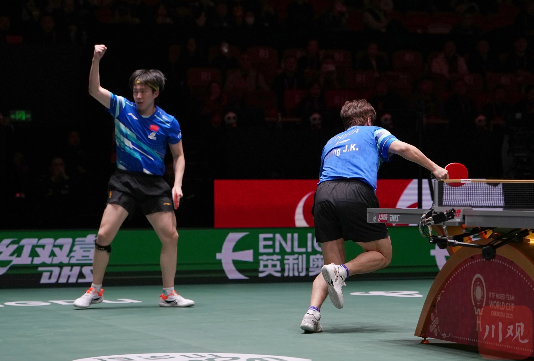 中国队力克德国队,王皓关键制胜 中国队力克德国队,王皓关键制胜